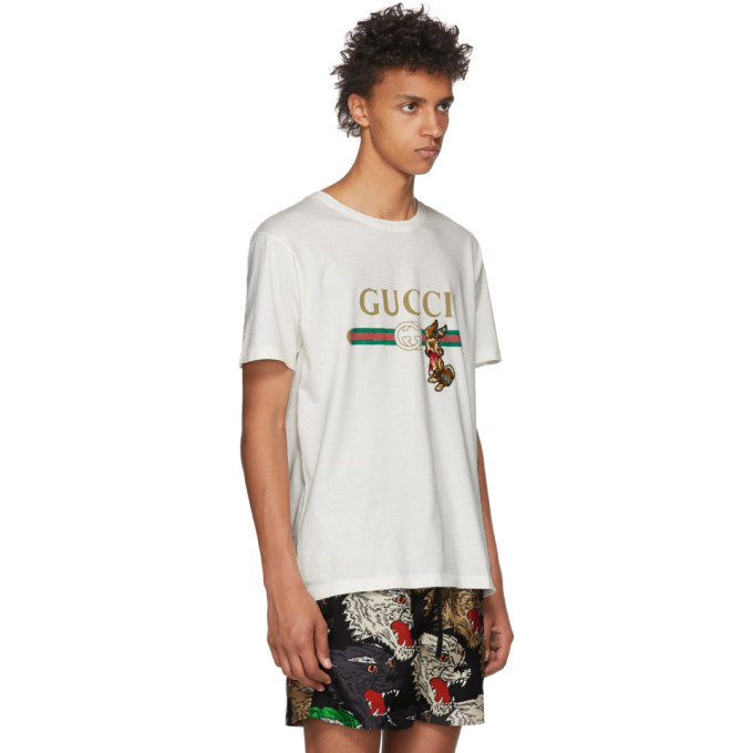 Gucci Off-White Patch T-Shirt