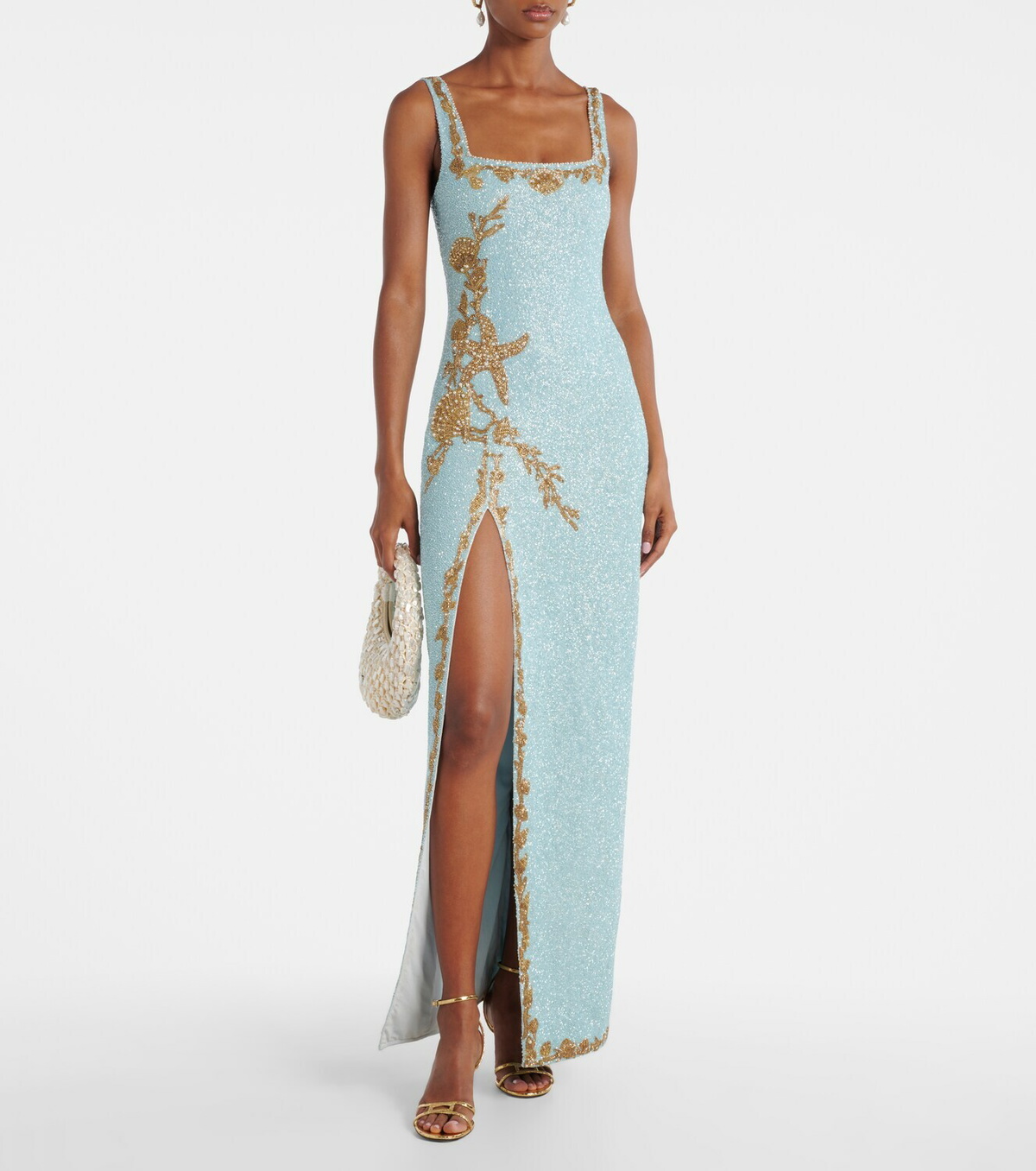 Clio Peppiatt Asterias embellished gown