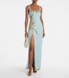 Clio Peppiatt Asterias embellished gown