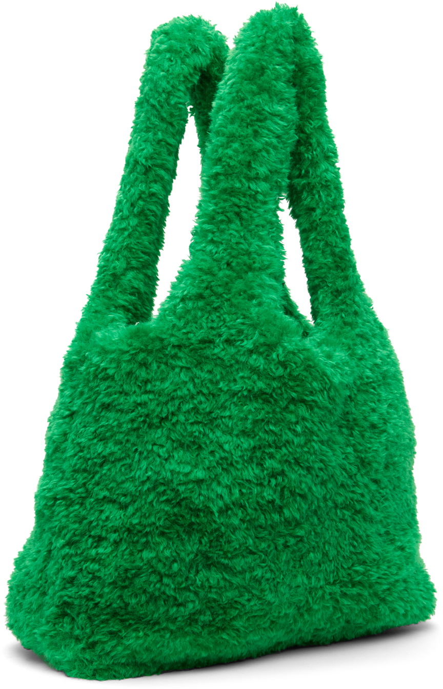 Anna Sui Green Clover Teddy Bag