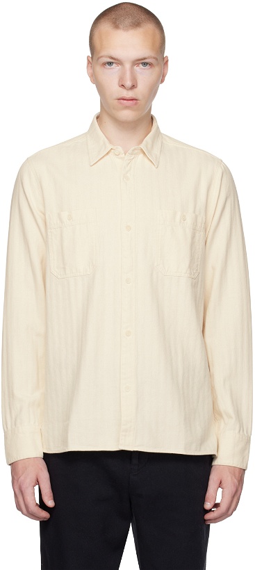Photo: Officine Générale Off-White Ahmad Shirt