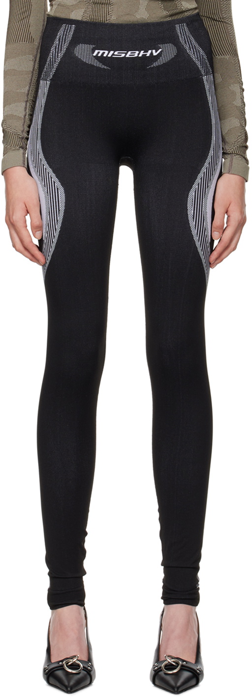 MISBHV Black & White Active Sport Leggings
