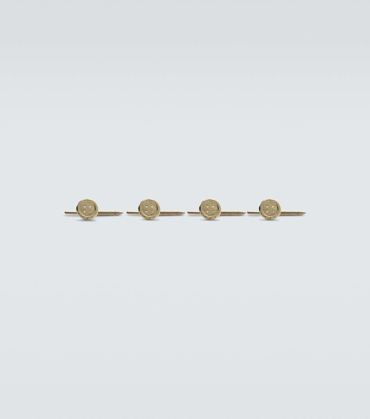 Octavia Elizabeth Set of 4 18kt gold button tux studs