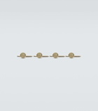 Octavia Elizabeth Set of 4 18kt gold button tux studs