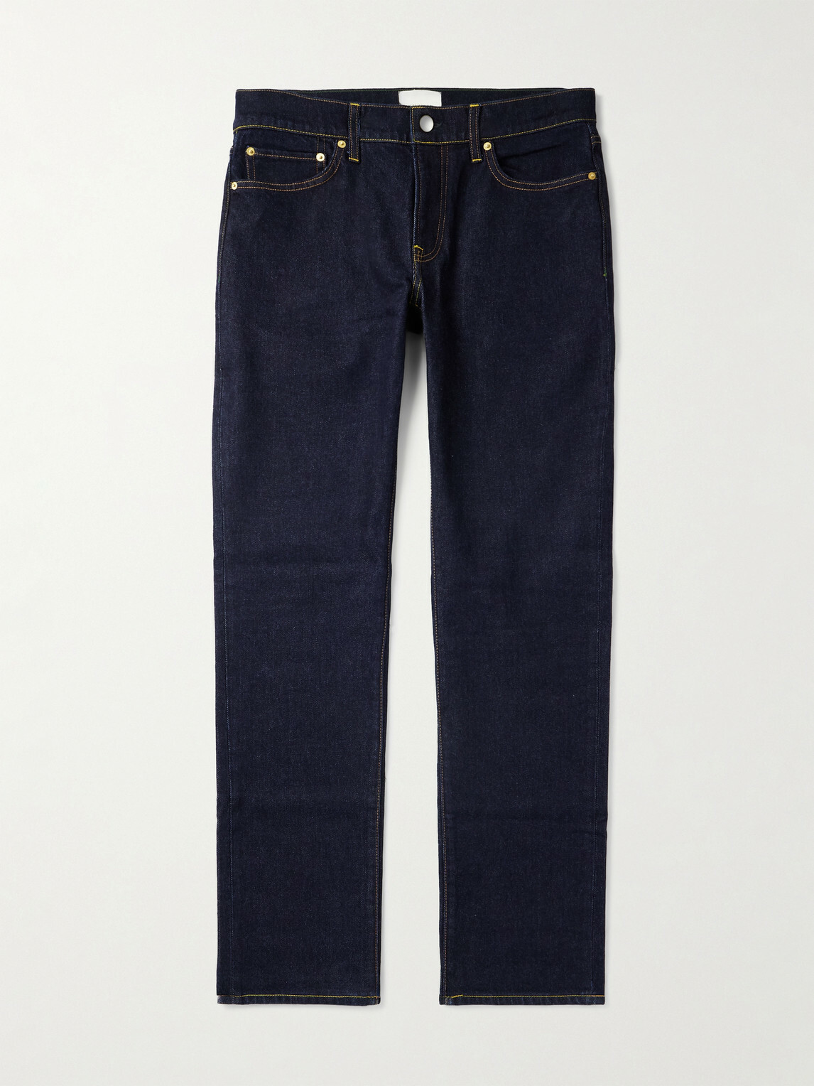 Sid Mashburn - Clift Slim-Fit Straight-Leg Stretch Jeans - Blue