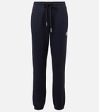 Moncler Logo cotton-blend sweatpants