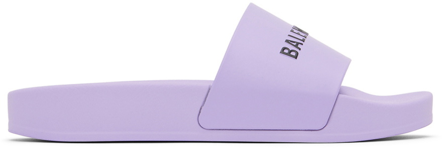 Balenciaga Kids Kids Purple Pool Slides Balenciaga Kids