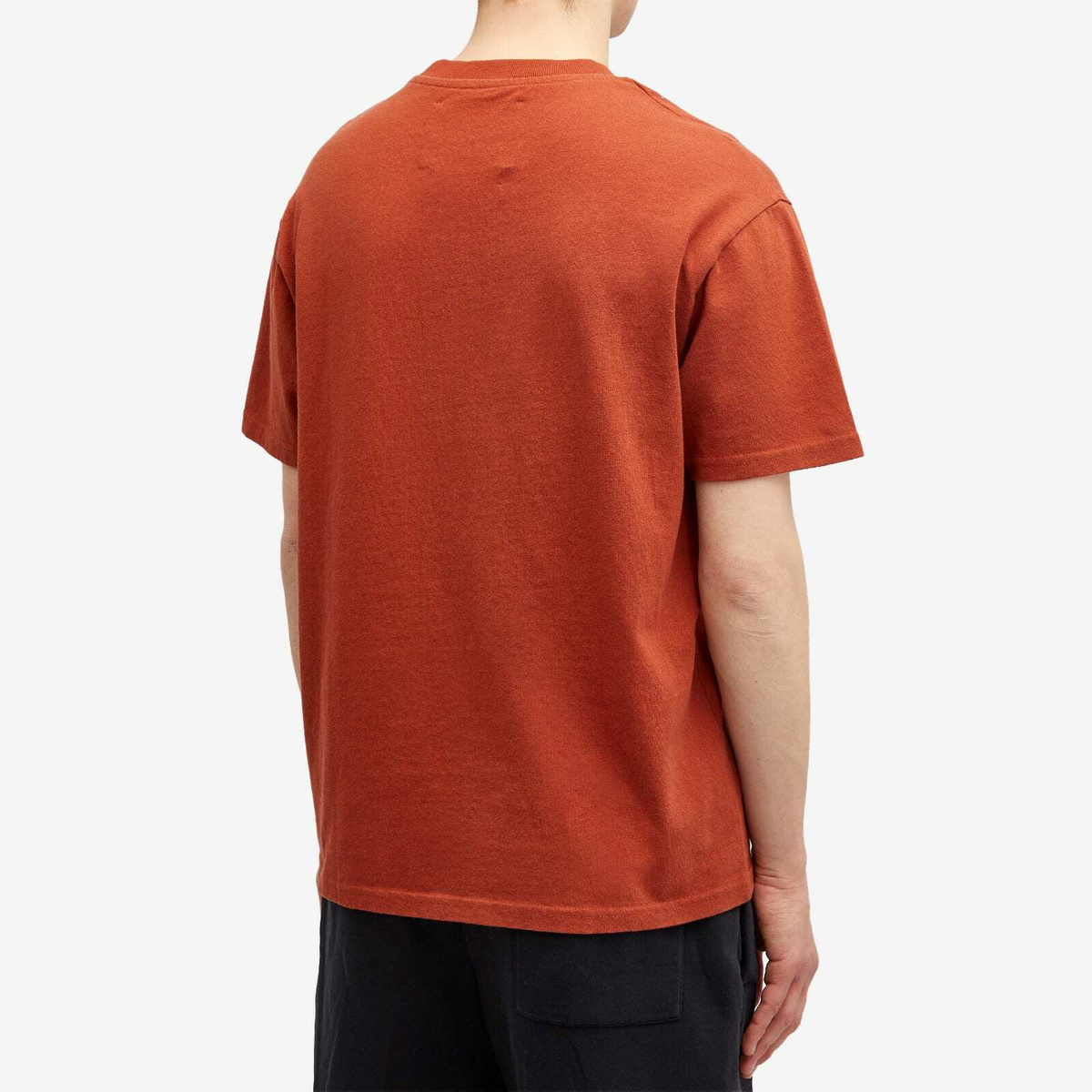 Bram's Fruit Men's Outline Lemon T-Shirt in Bordeaux