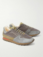 Paul Smith - Velo Colour-Block ECO Leather and Suede Sneakers - Neutrals