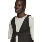 Boris Bidjan Saberi Black Deconstructed Vest