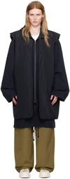 Sofie D'Hoore Navy Cobra Coat & Vest Set