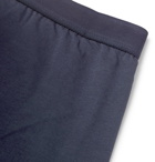 Sunspel - Two-Pack Stretch-Cotton Boxer Briefs - Navy