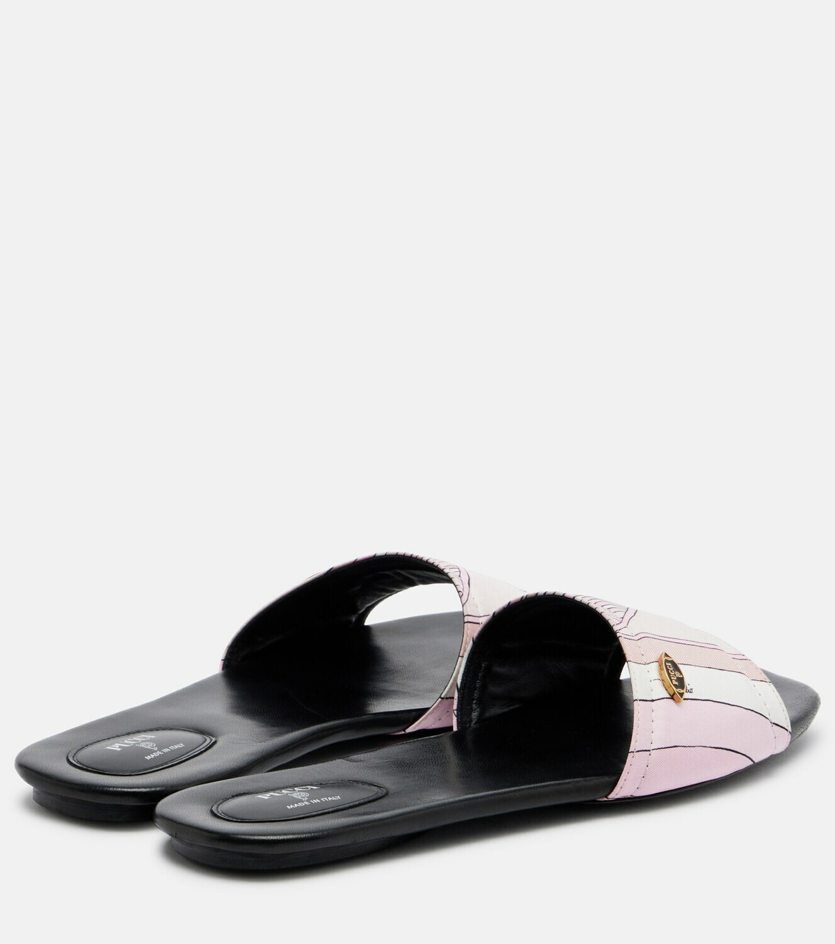 Pucci Yummy Iride twill slides