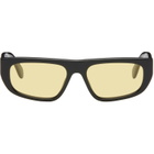 Palm Angels Black Ventura Sunglasses