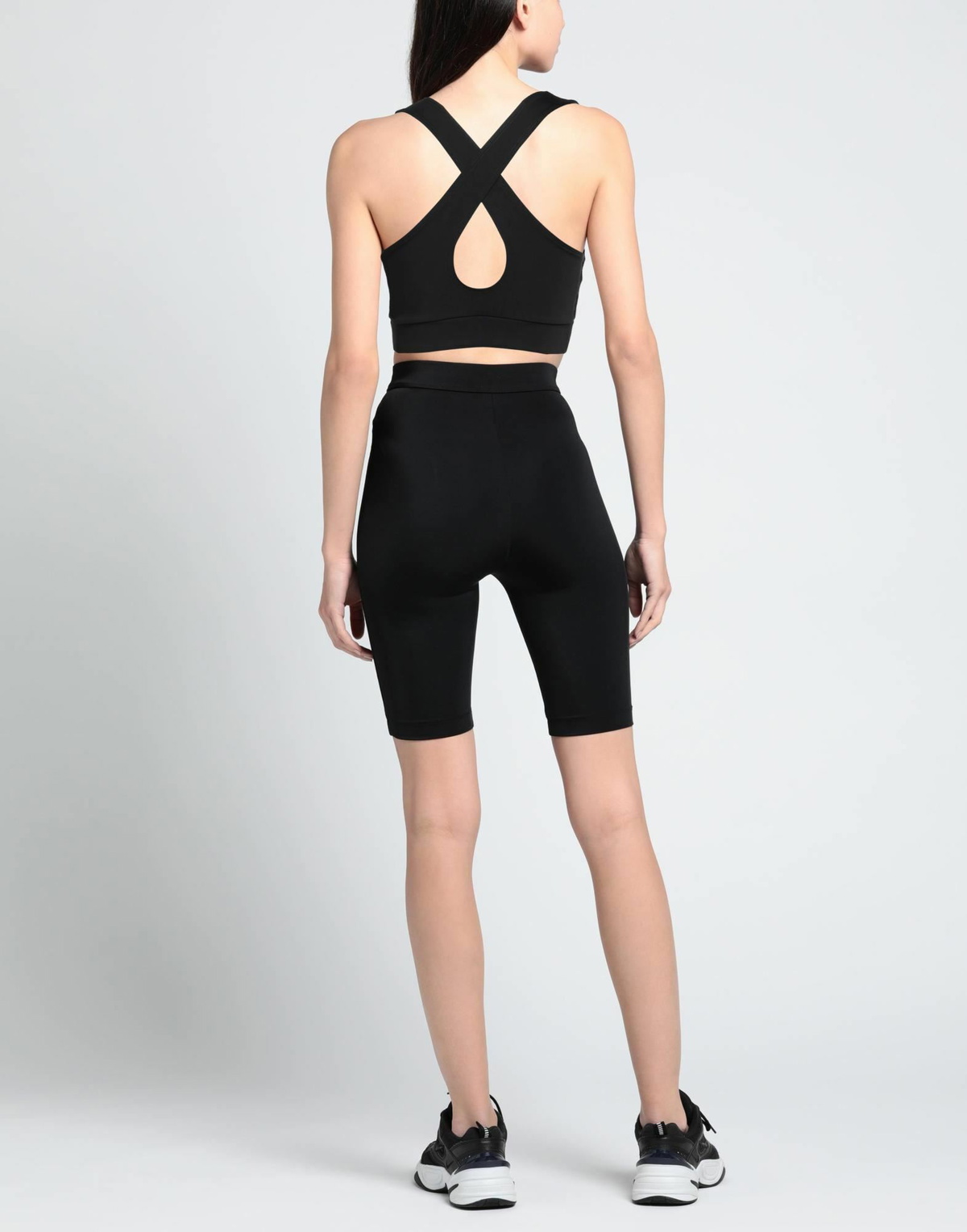 Lanston Sport Womens Top in Black