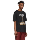 Fendi Black Anagram T-Shirt