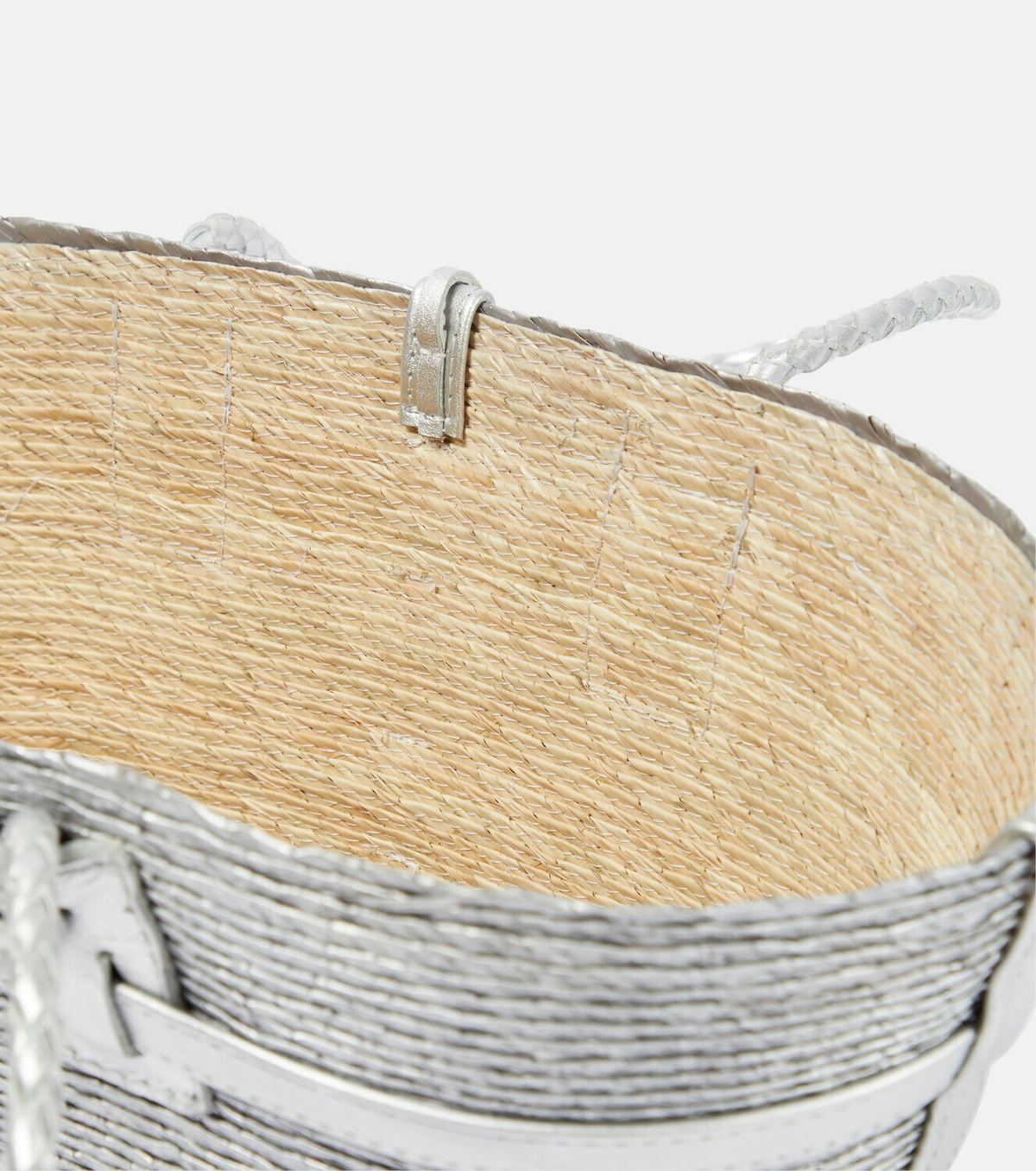 Altuzarra Watermill Small raffia tote bag