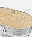 Altuzarra Watermill Small raffia tote bag