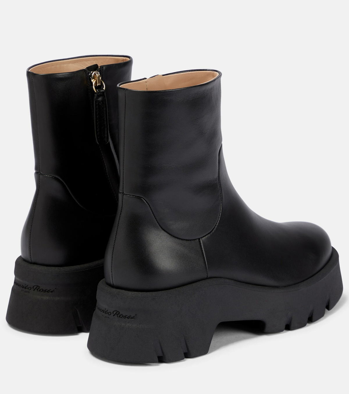 Gianvito Rossi - Leather ankle boots