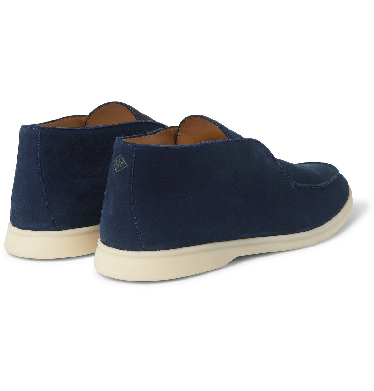 Loro Piana - Open Walk Nubuck Boots - Blue Loro Piana