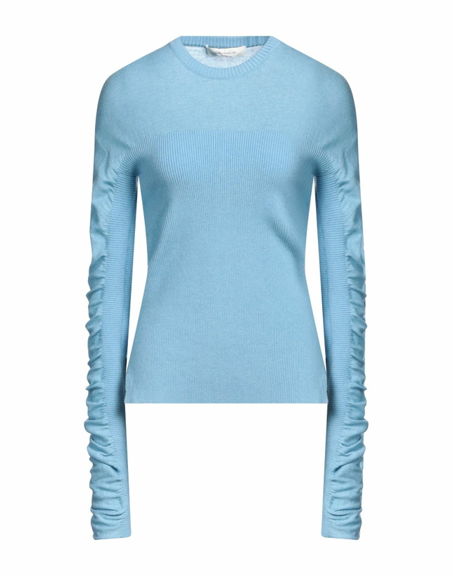 Photo: Cedric Charlier Womens Sweater Sky in Blue