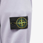 Stone Island Men's Garment Dyed Half Zip Sweat in Lavender