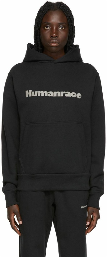Photo: adidas x Humanrace by Pharrell Williams Black Humanrace Basics Hoodie