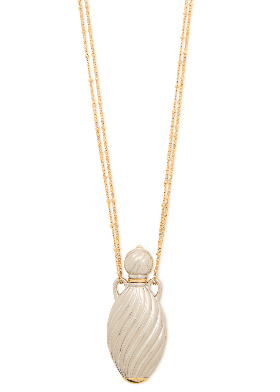 Chloe Chloé Mirror Two-tone Pendant Necklace - Gold - One Size