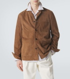 Umit Benan Santiago suede jacket