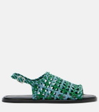 JW Anderson Net fishnet sandals