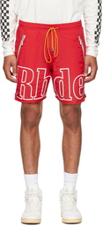 Rhude Red Logo Short