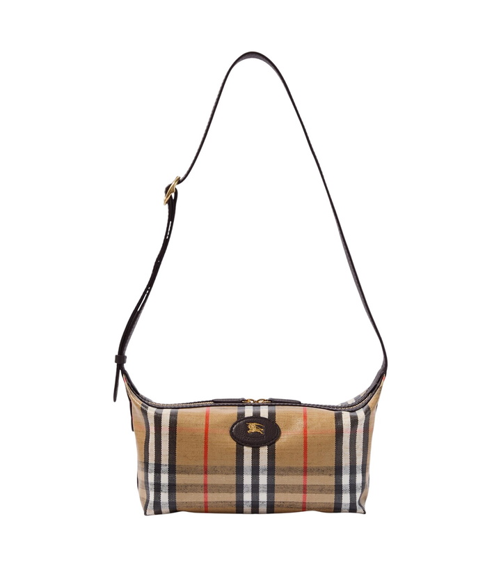 Photo: Burberry Burberry Check canvas shoulder bag