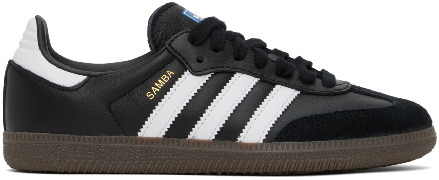 adidas Originals Black & White Samba OG Sneakers