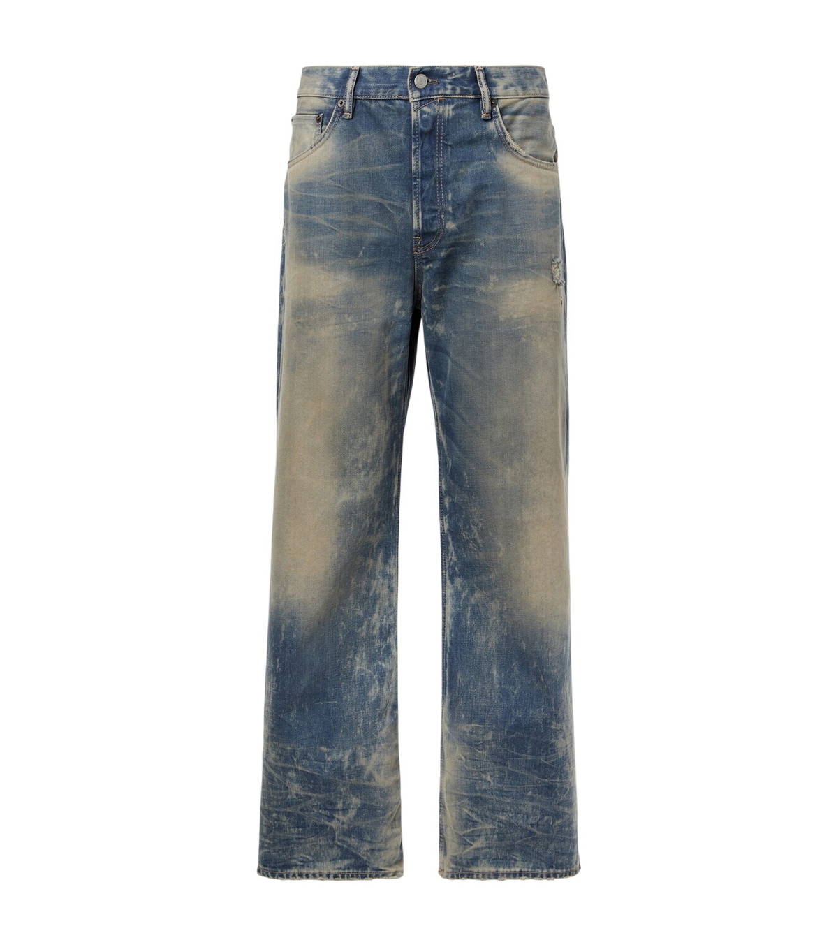 Acne Studios - 1992M Straight-Leg Distressed Jeans - Blue Acne Studios