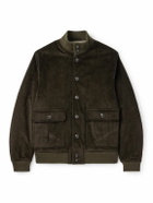 Valstar - Valstarino Cotton-Blend Corduroy Padded Jacket - Green