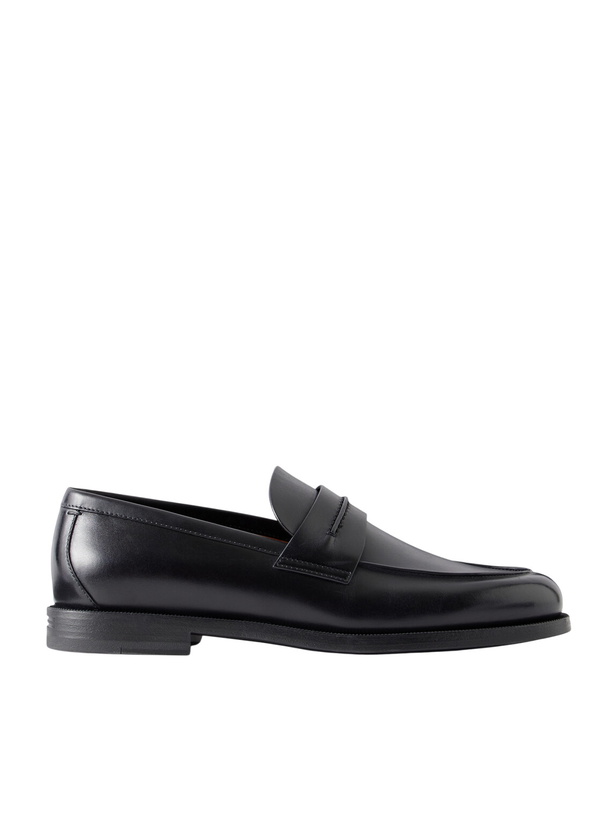 Photo: Zegna - Leather Loafers - Black