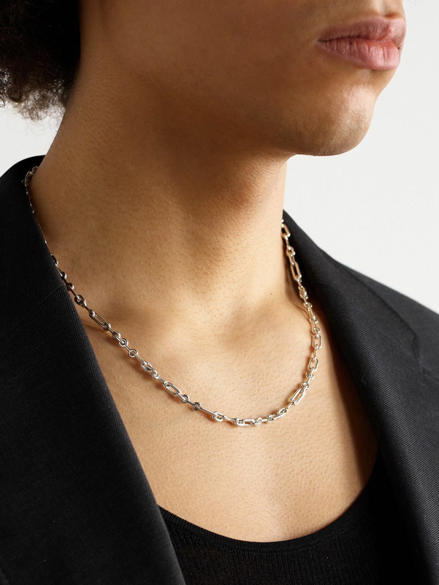 Photo: M. Cohen - Pelham Small Sterling Silver Necklace
