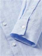 Club Monaco - Linen Shirt - Blue