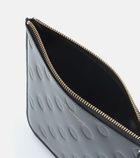 Comme des Garcons Wallet - Dots Large embossed leather pouch