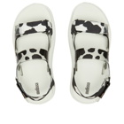 Melissa Women's Brave Papete Platform Sandal in White Print