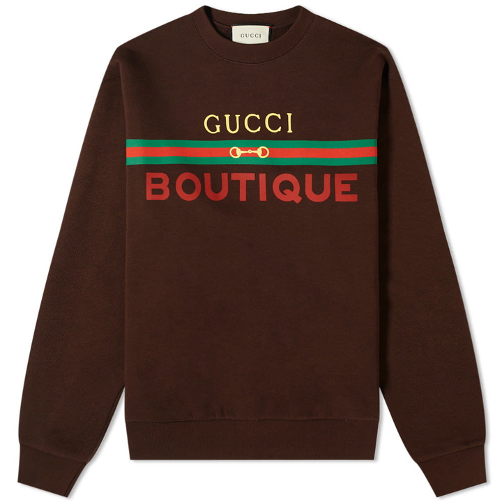 Photo: Gucci Boutique Crew Sweat