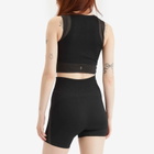 ON Women's Studo Knit Crop Top in Black/Eclipse