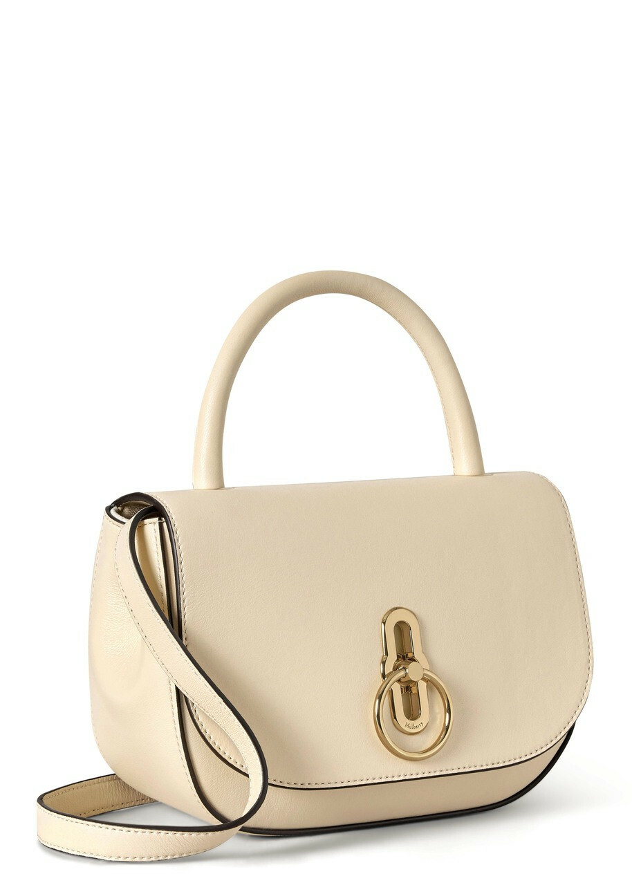 Mulberry Amberley Smooth Leather Cross-body bag - Cream - One Size