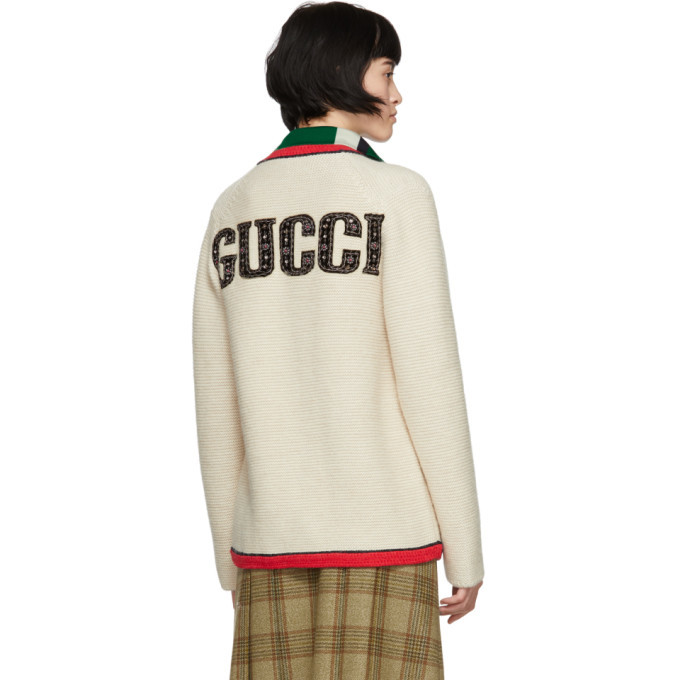 Gucci Beige NY Yankees Edition Cardigan Gucci