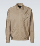 Prada Re-Nylon zip-up shirt
