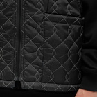 Butter Goods Men's Chain Link Reversible Puffer Vest in Black/Slate