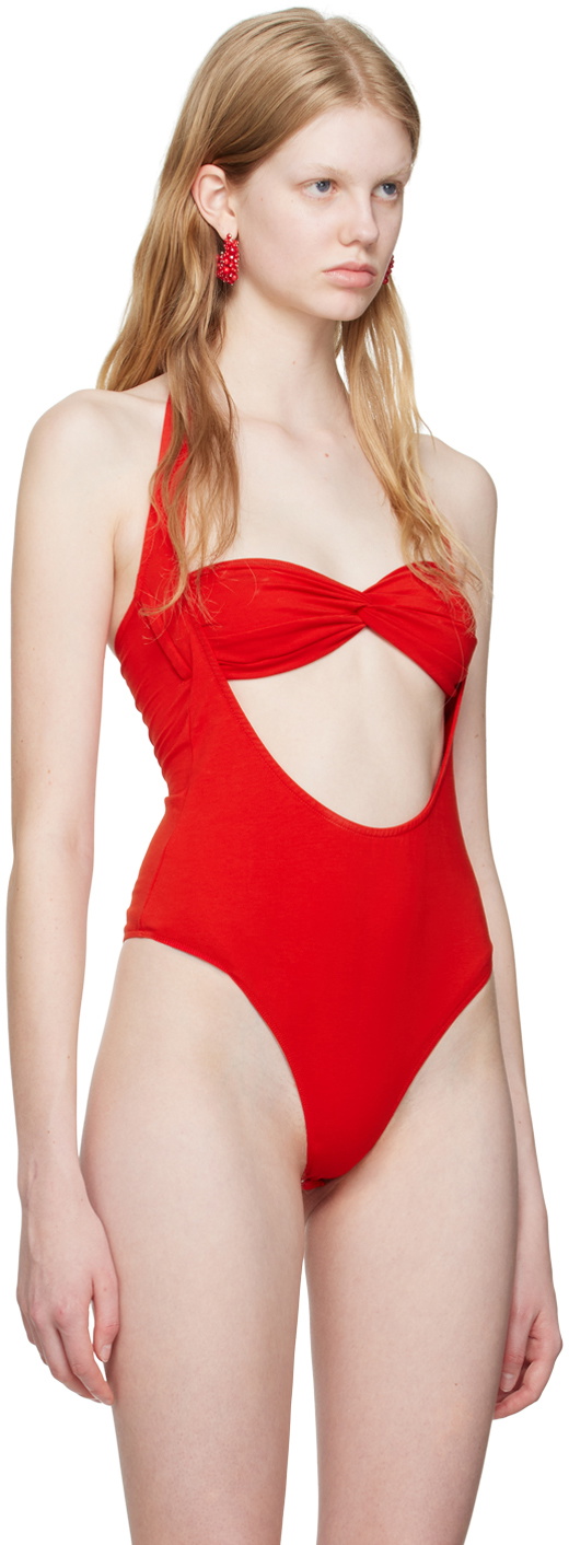 Beaufille Red Baes Bodysuit