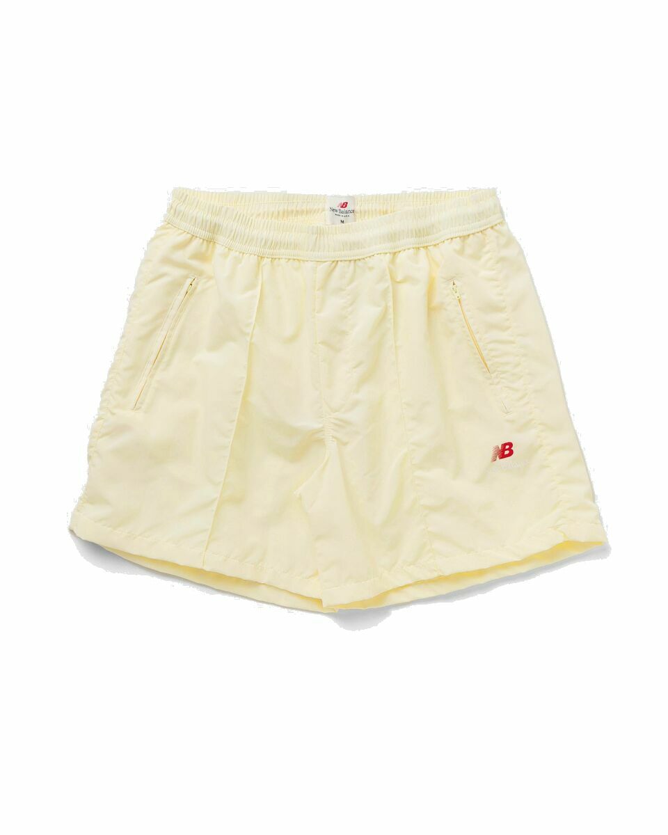 Photo: New Balance Made In Usa Pin Short Yellow - Mens - Sport & Team Shorts