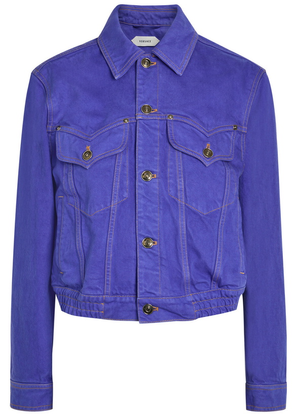Photo: Versace Blouson Denim Jacket Blue