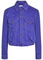 Versace Blouson Denim Jacket Blue